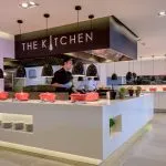 Blaues Meer Strandbuffet