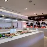 Blaues Meer Strandbuffet