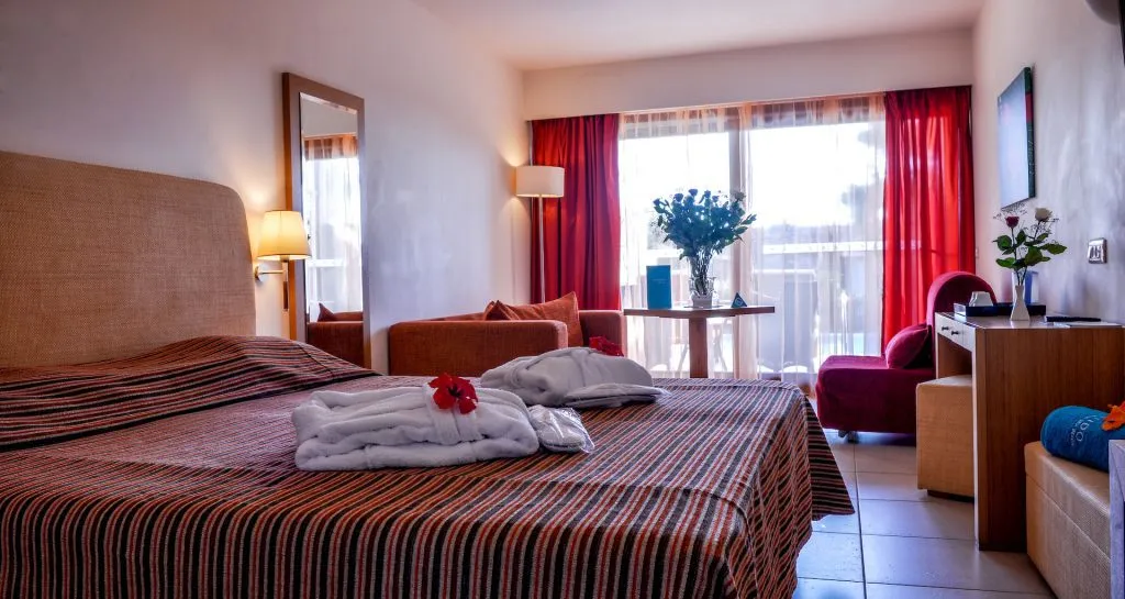 Blaues Meer Strand Doppelzimmer