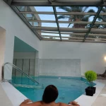 Blaues Meer Strand Hallenbad Jacuzzi