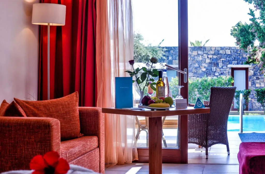 Blaues Meer Strand Junior Suite mit Privatpool