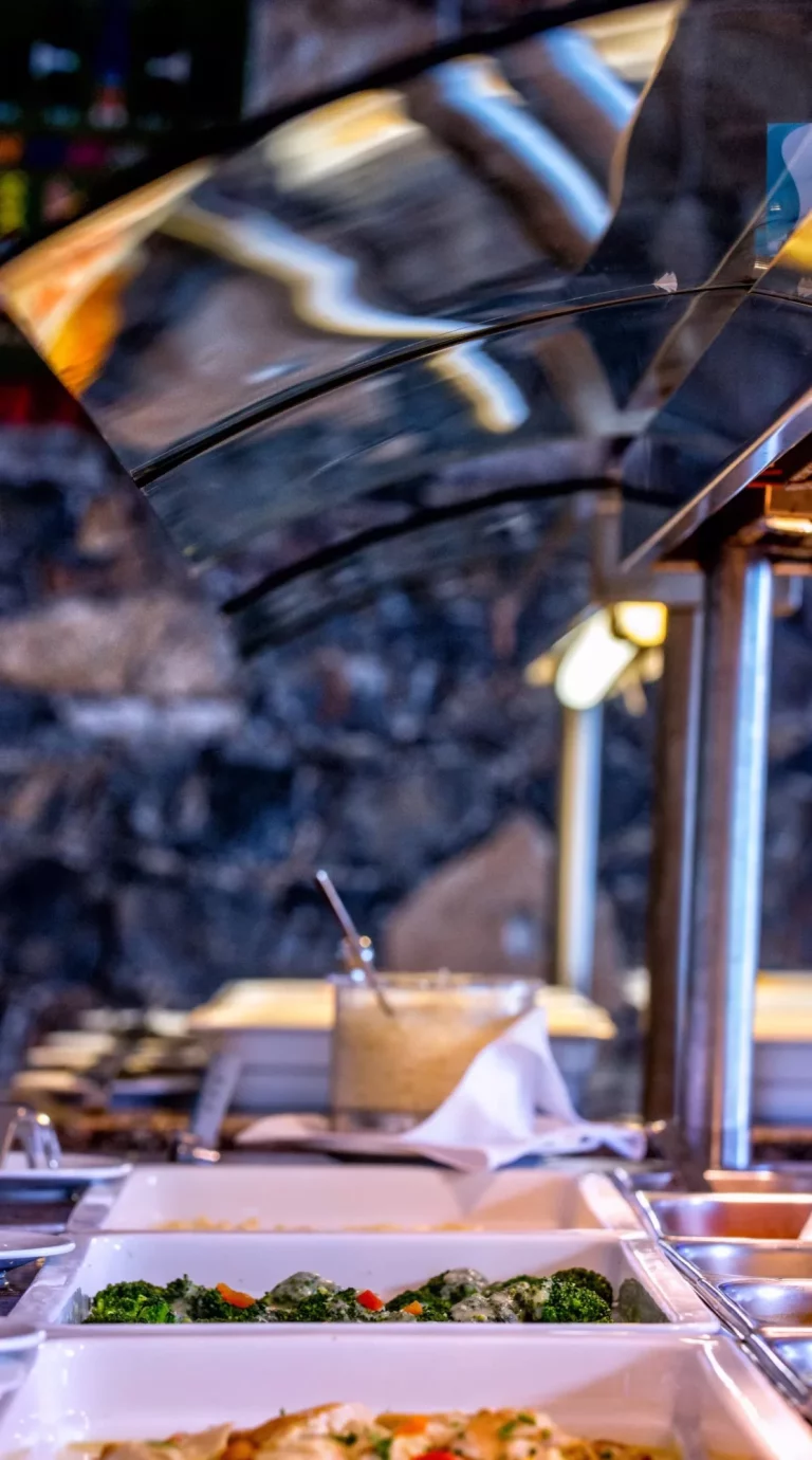 Blue sea beach main buffet