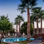 Blaues Meer Strand Pool