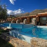 Blaues Meer Strand private Pools