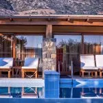 Blaues Meer Strand private Pools