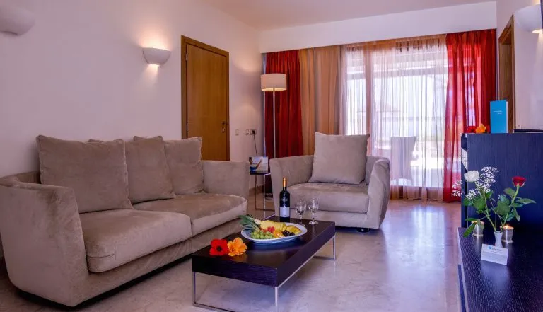 Blue sea beach suite with private pool