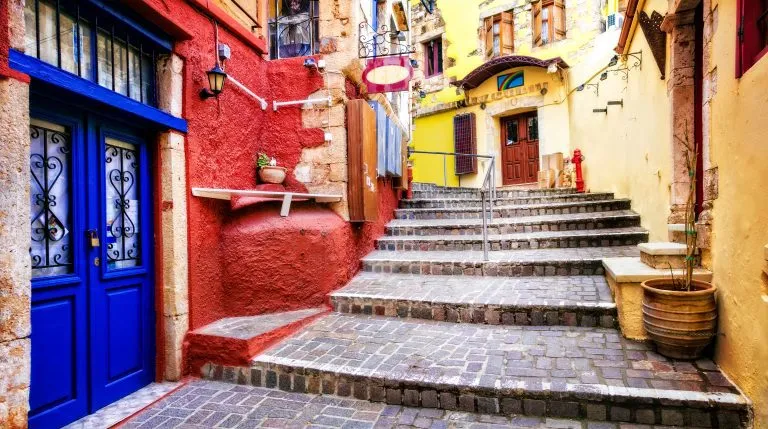 Crete heritage streets of chania