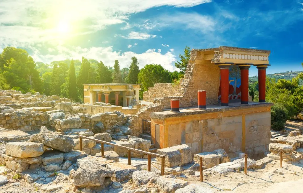 Crete heritahe knossos palace