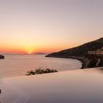 Dc zwembad zonsopgang