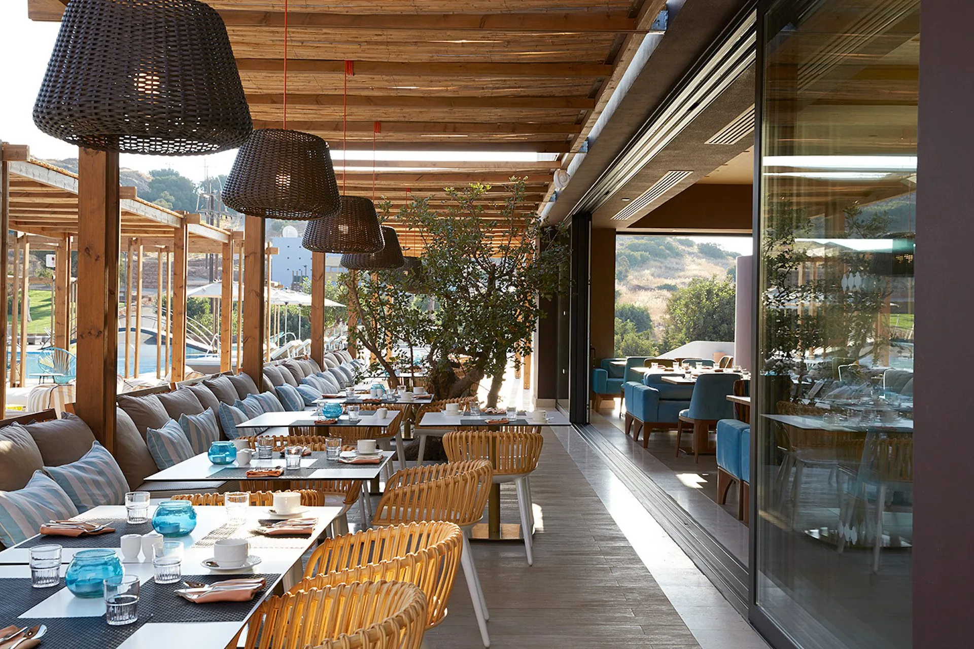 Domes of elounda outdoorarea