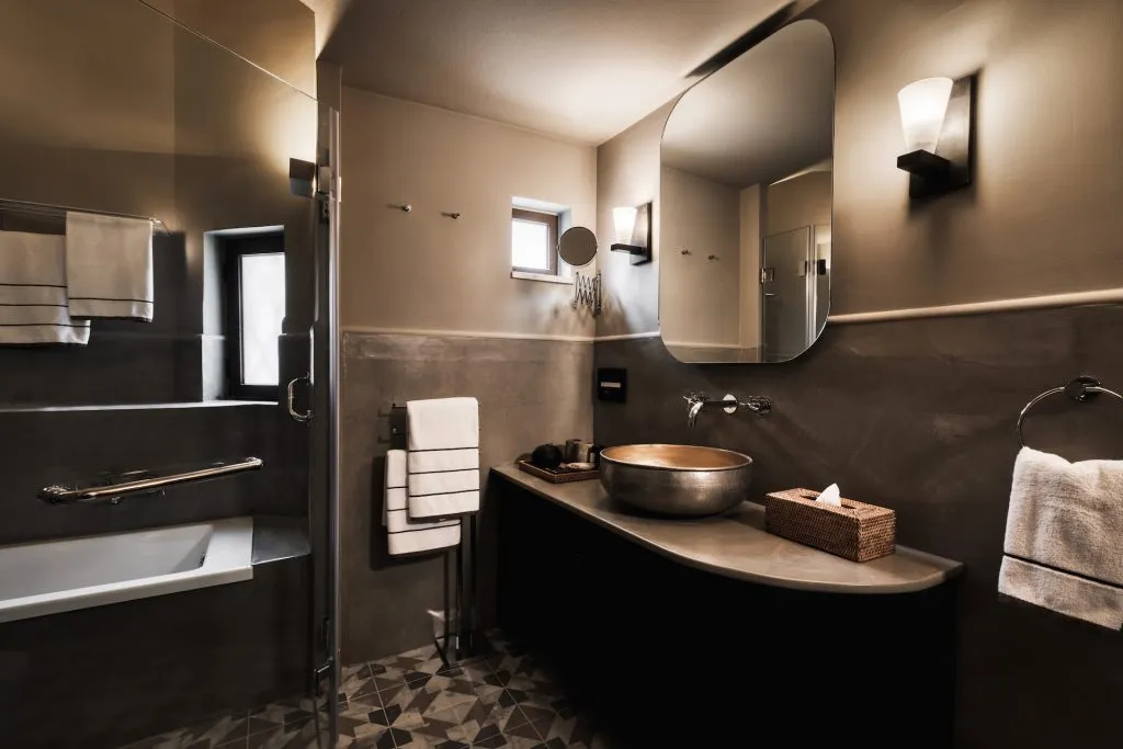 Kuppeln von Elounda Premium Suite Bad