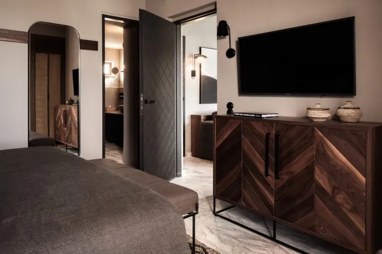 Domes of elounda premium suite bedroom