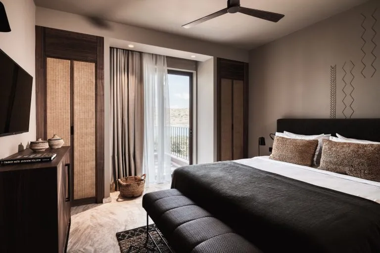 Domes of elounda premium suite bedroom