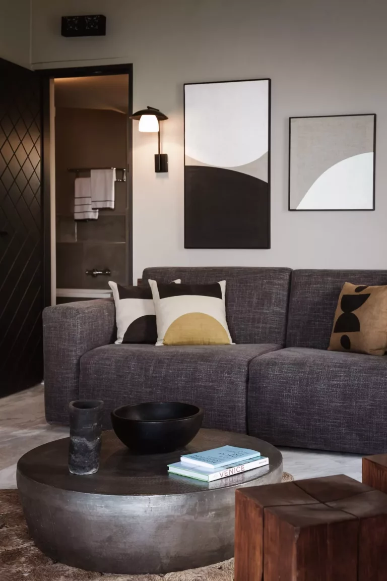 Domes of elounda premium suite living room