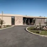 Eingang des Domes Zeen Hotels