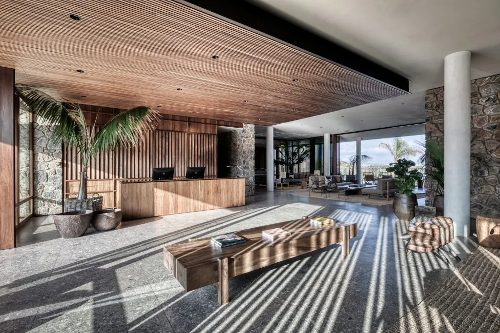 Kuppeln zeen Empfangsbereich