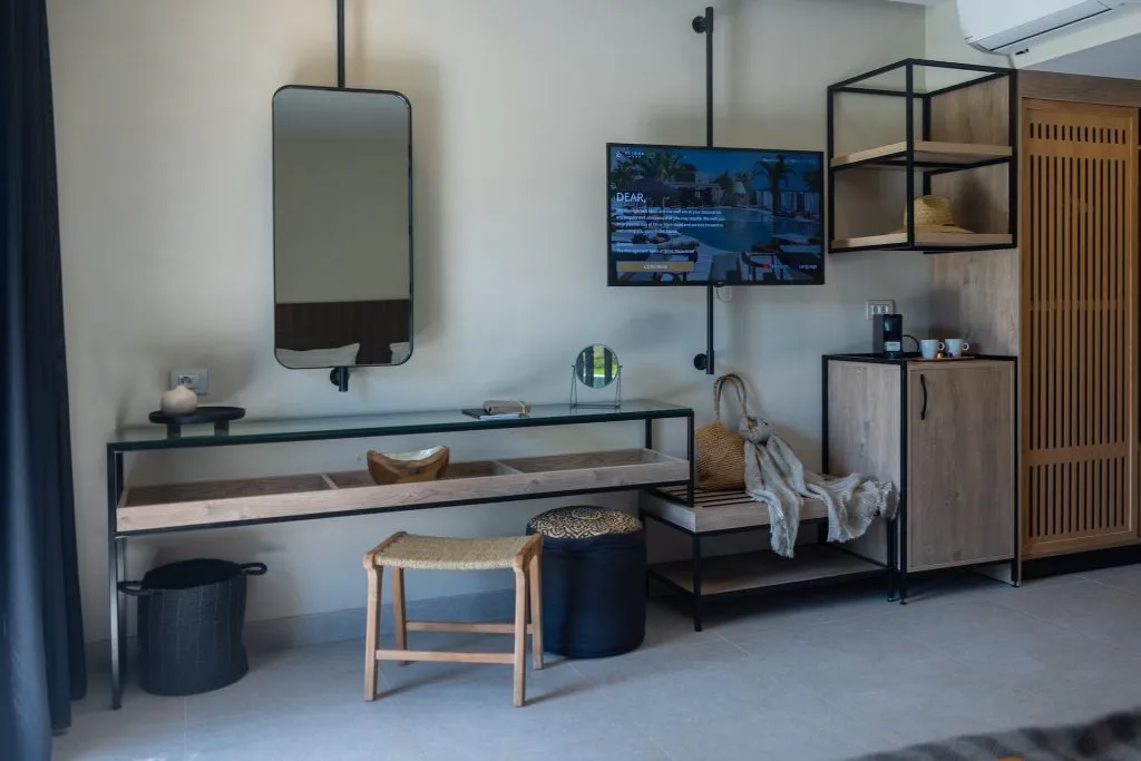 Eliros Superior-Doppelzimmer mit Meerblick