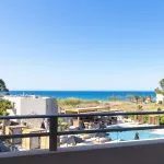 Eliros Superior-Doppelzimmer mit Meerblick