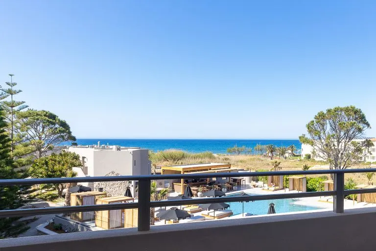 Eliros superior double room sea view