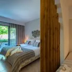 Eliros Superior Junior Suite mit Gartenblick und offenem Schnitt