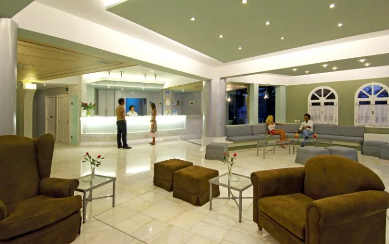 Rethymno mare reception mare lobby area