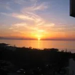 Rethymno mare sunset from rethymno mare