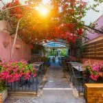 Romantic crete chania street